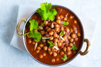Indian Chickpea Curry: Online Cook Along